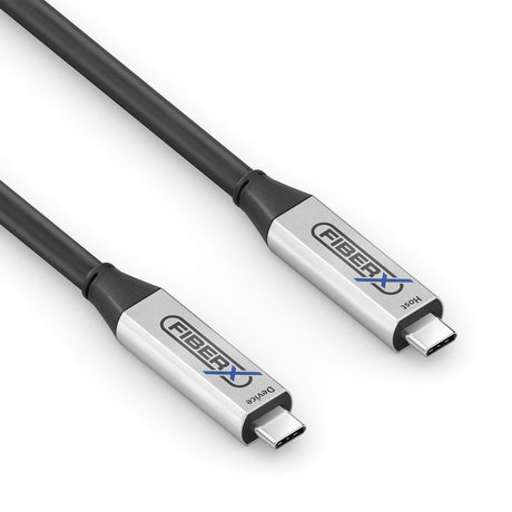 FX-I600-015 FiberX serijos - USB 3.2 Gen 1 aktyvus optinis kabelis USB-C - 15m - Du USB-C jungtys su užrašu
