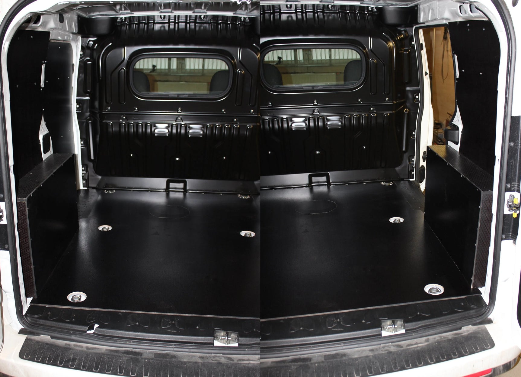 Fiat Diablo krovininės dalies išklojimas medžiu