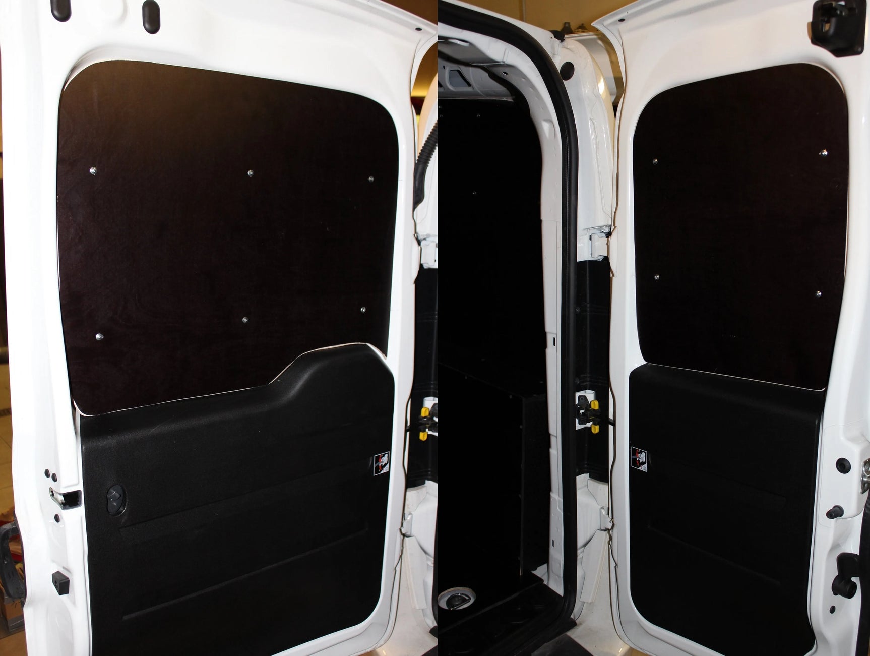 Fiat Diablo krovininės dalies išklojimas medžiu