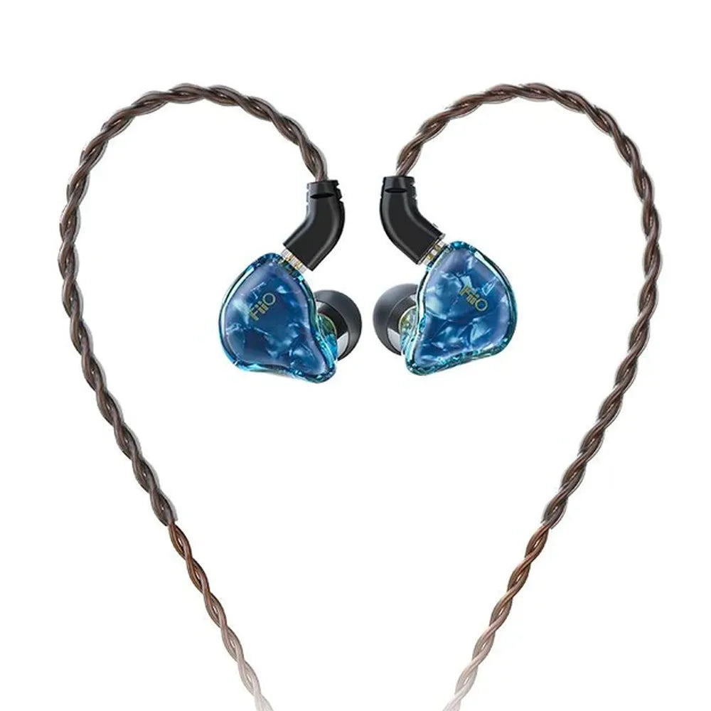 FiiO FD1, In-Ear ausinės - Ausinių laidai sudaro širdies formą