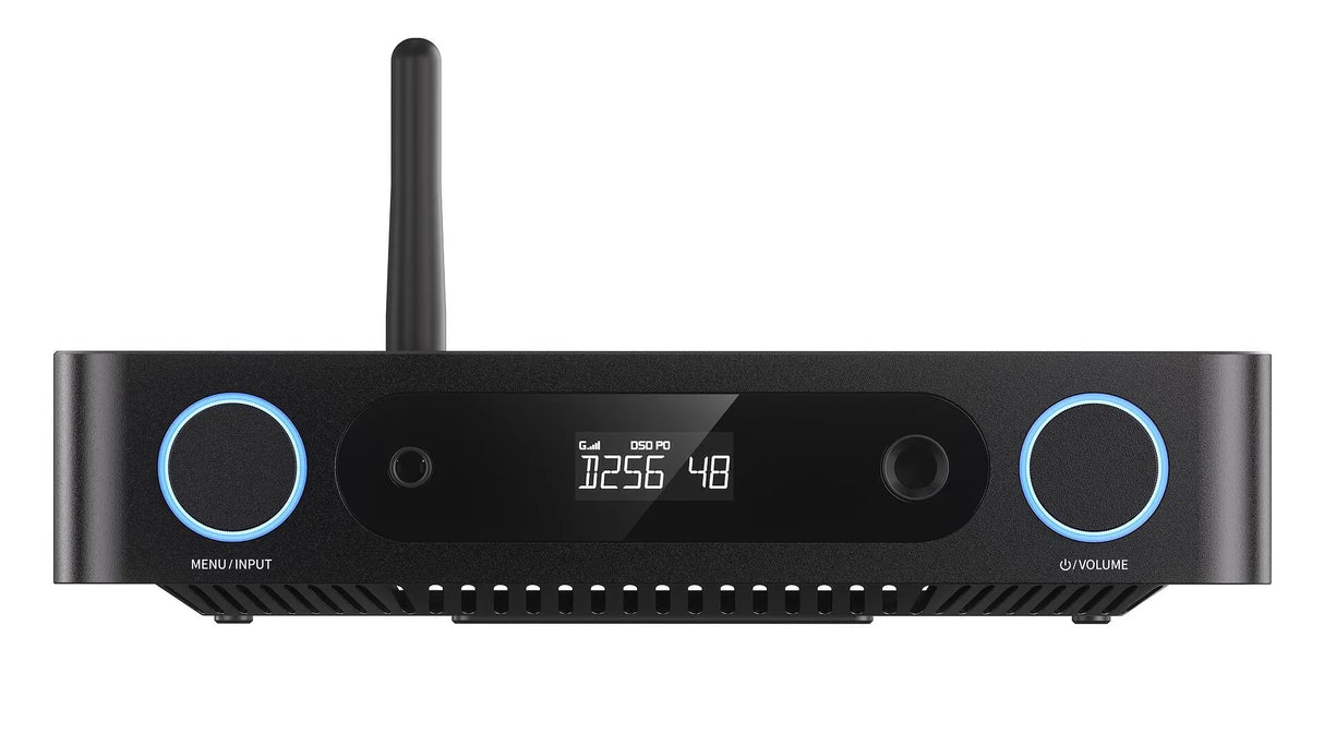 FiiO K13 R2R, ausinių stiprintuvas su DAC - Antena ir apšviesti valdymo žiedai