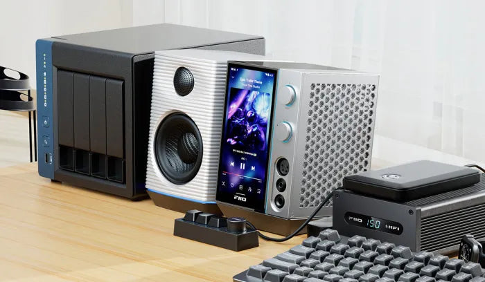 FiiO R9, tinklo grotuvas, ausinių stiprintuvas su DAC