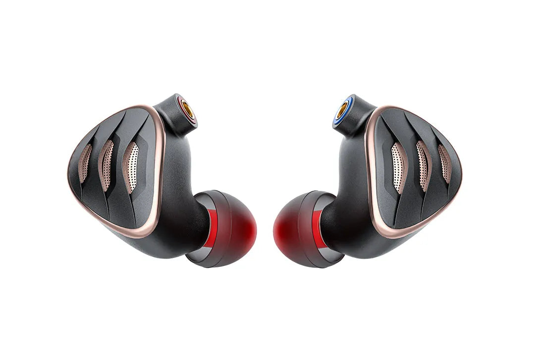 Fiio FH5s Pro, In-Ear ausinės - Šoninis vaizdas su ventiliacijos grotelėmis