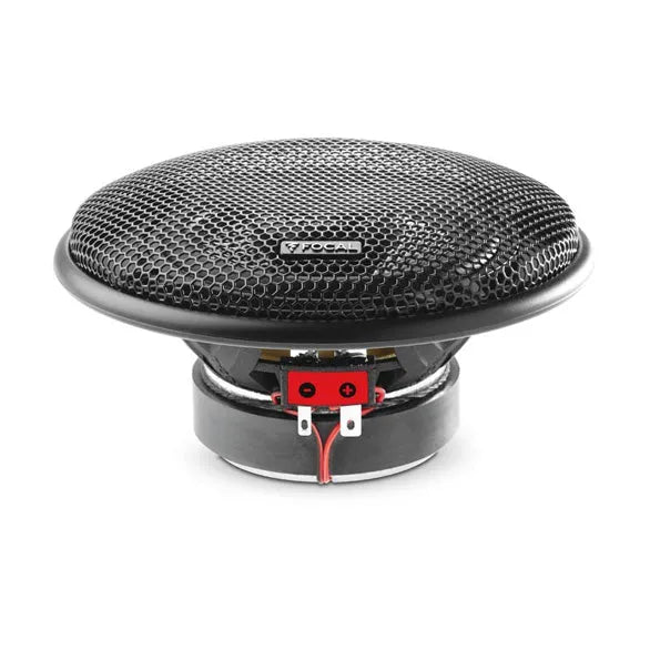 Focal 100 AC, koaksialiniai garsiakalbiai 80W (ACCESS) - Raudoni garsiakalbio jungtys su laidais