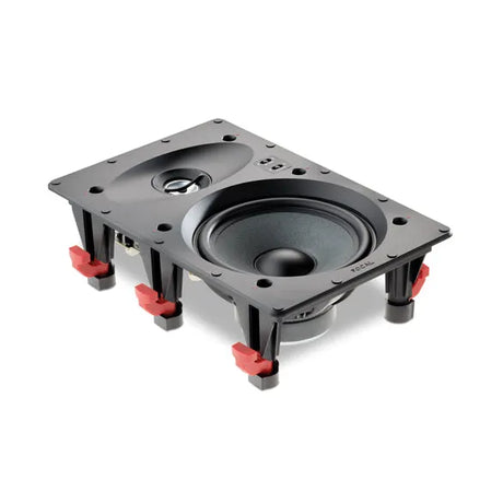 Focal 100 IW 6, Į sieną įmontuojama koaksialinė garso kolonėlė (montavimo gylis: 88 mm.)