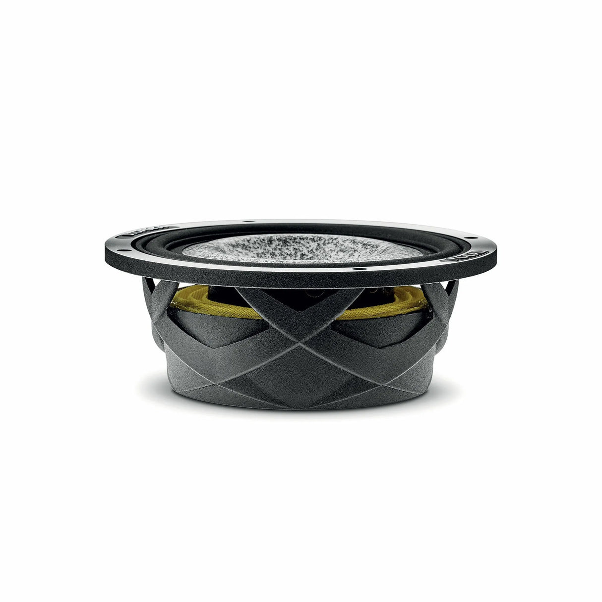 Focal 3.5 WM, vidutinių dažnių garsiakalbis 100W (UTOPIA M) - Garsiakalbio korpusas su geltonu elementu