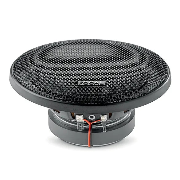 Focal ACX 100, Koaksialiniai garsiakalbiai 60W (AUDITOR) - garsiakalbio jungtys ir laidai iš arti