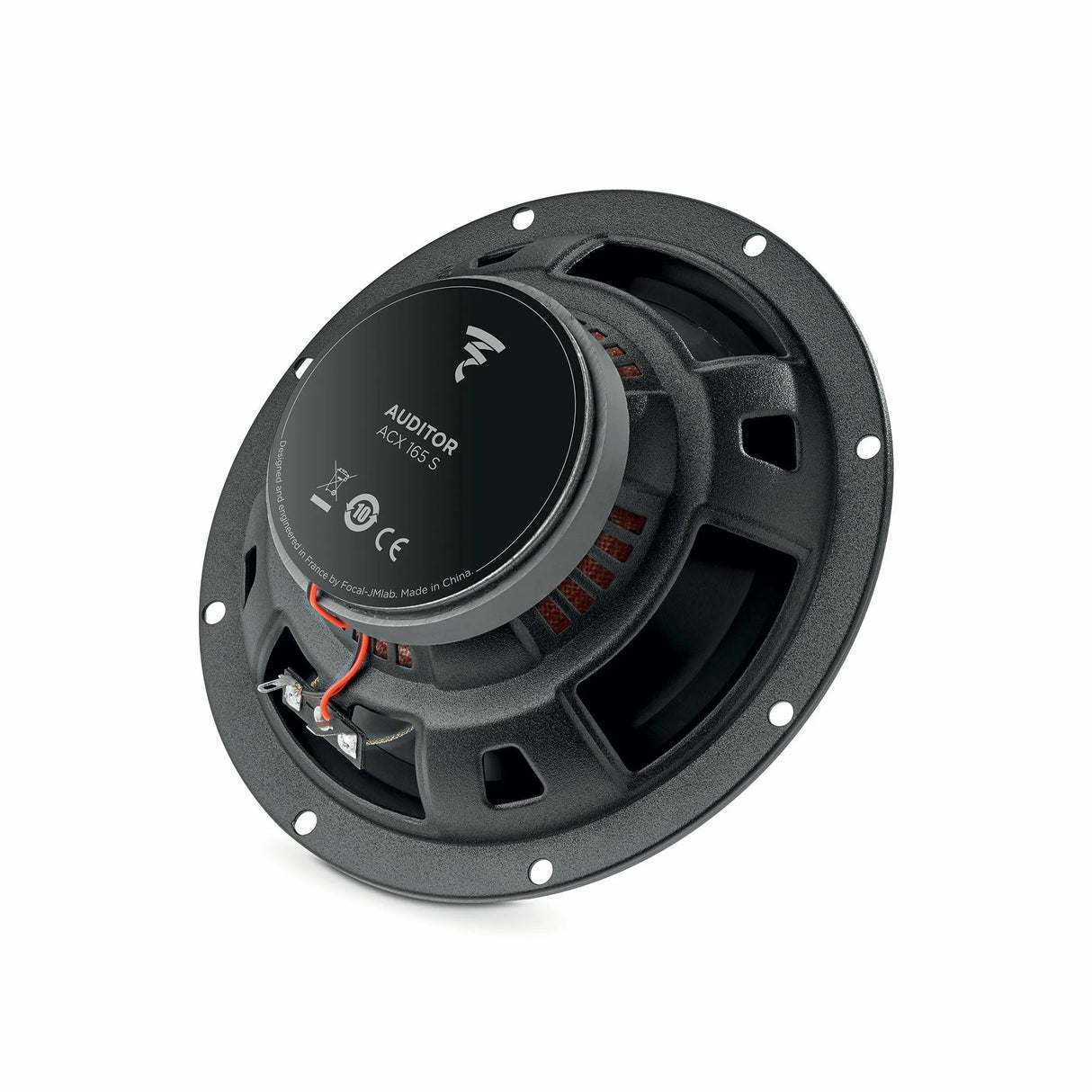 Focal ACX 165 S, Koaksialiniai garsiakalbiai 110W (AUDITOR) - Garsiakalbio galinė pusė su laidais