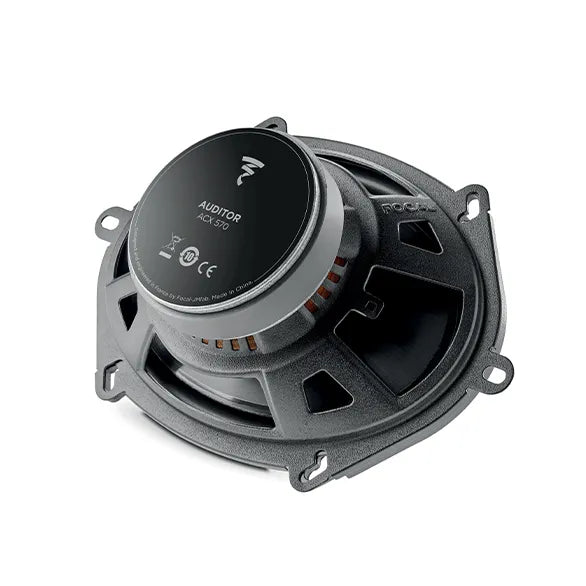 Focal ACX 570, Koaksialiniai garsiakalbiai 120W (AUDITOR) - garsiakalbio galinė dalis su logotipu