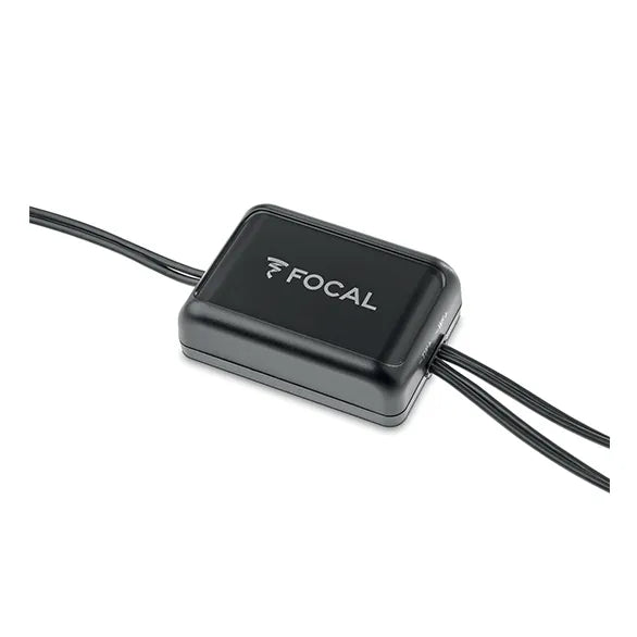 Focal ASE 130, komponentiniai garsiakalbiai 100W (AUDITOR) - Juodas korpusas su laidais ir logotipu