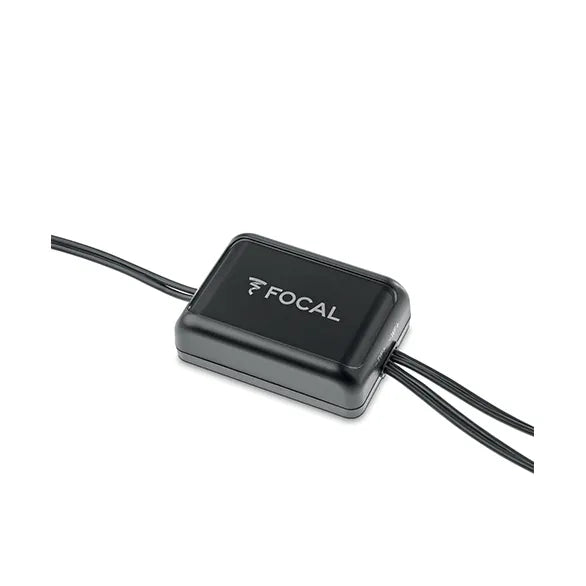 Focal ASE 165, komponentiniai garsiakalbiai 120W (AUDITOR) - Juodas korpusas su laidais ir logotipu