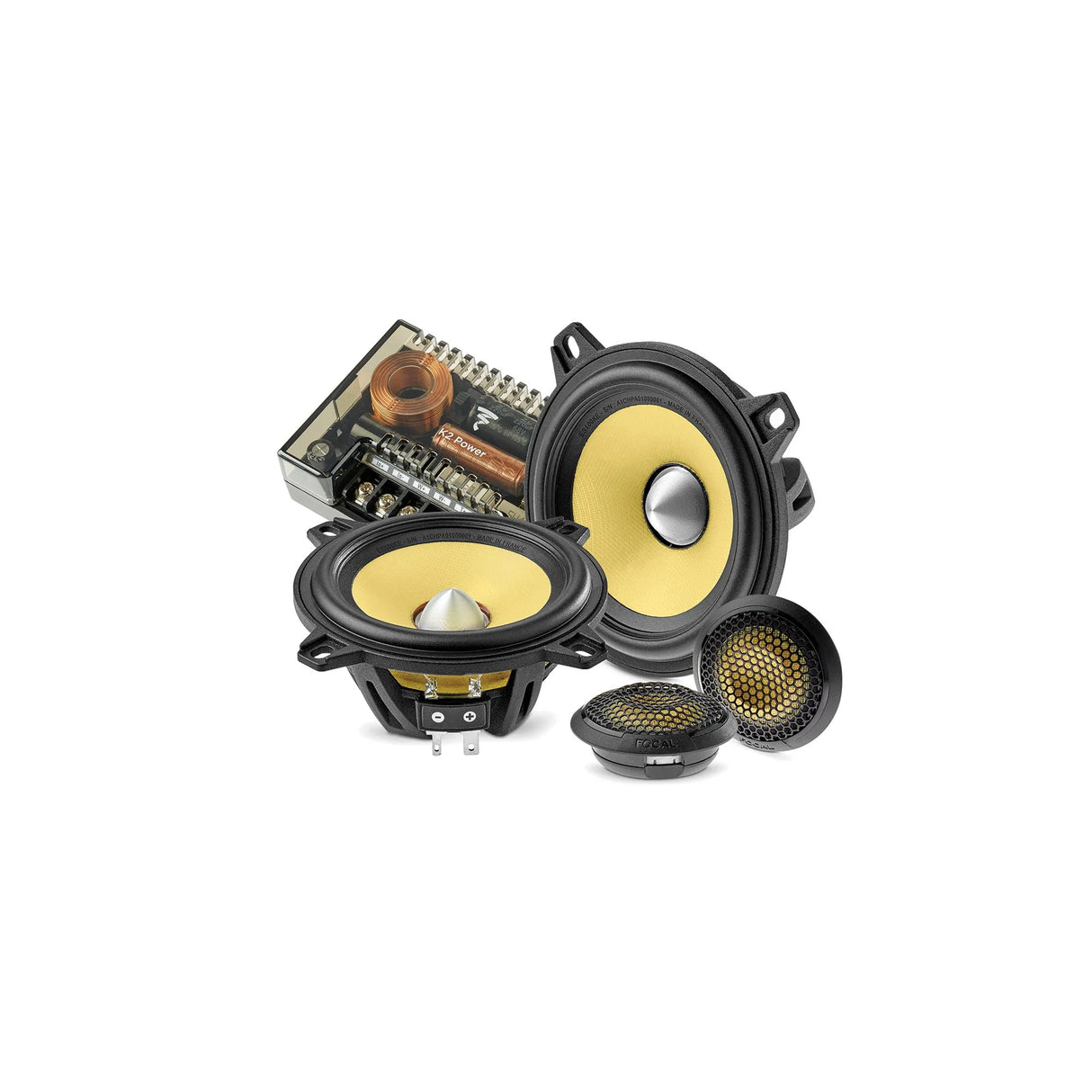 Focal ES 100 KE, 10cm komponentiniai garsiakalbiai K2 POWER