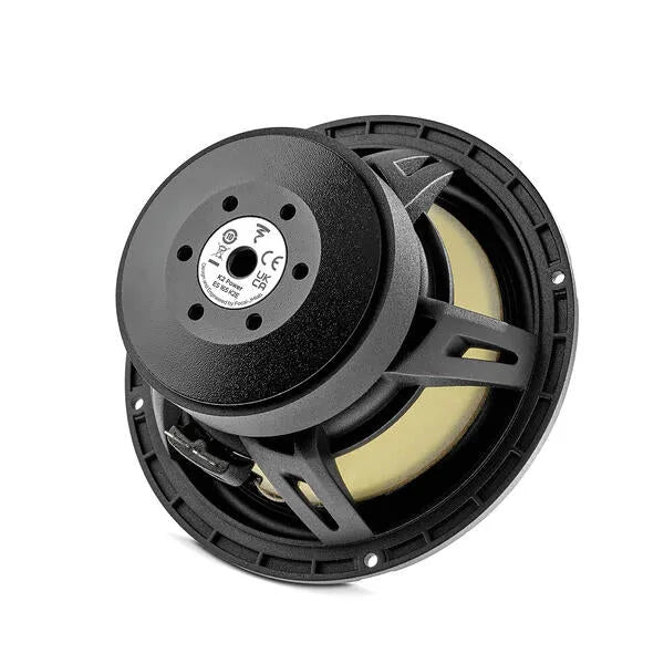Focal ES 165 K2E, komponentiniai garsiakalbiai 200W (K2 POWER) - Garsiakalbio galinė dalis su logotipu