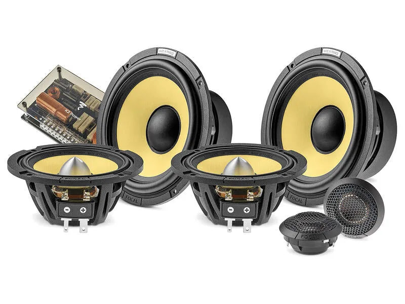 Focal ES 165 KX3E, 3-jų juostų komponentiniai garsiakalbiai (K2 POWER)