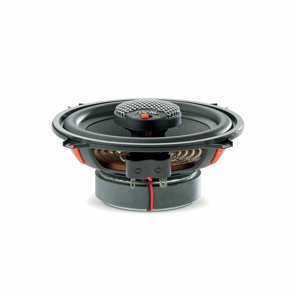 Focal ICU 130, koaksialiniai garsiakalbiai 120W (UNIVERSAL) - Garsiakalbio galinė dalis su laidais