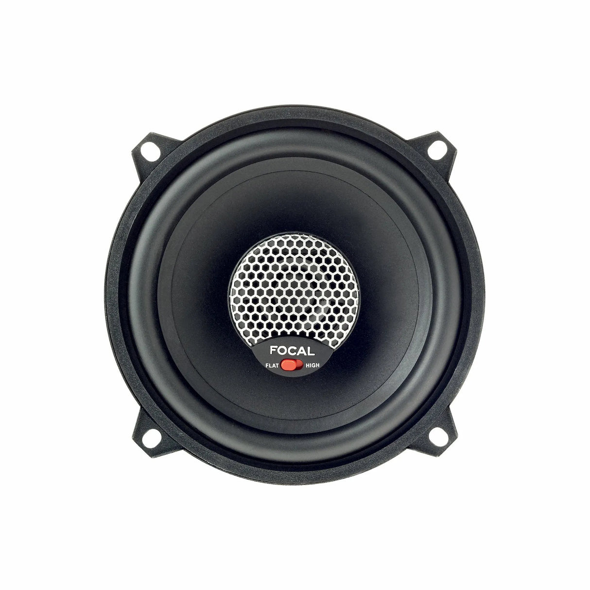 Focal ICU 130, koaksialiniai garsiakalbiai 120W (UNIVERSAL) - reguliatorius su padalomis "FLAT" ir "HIGH