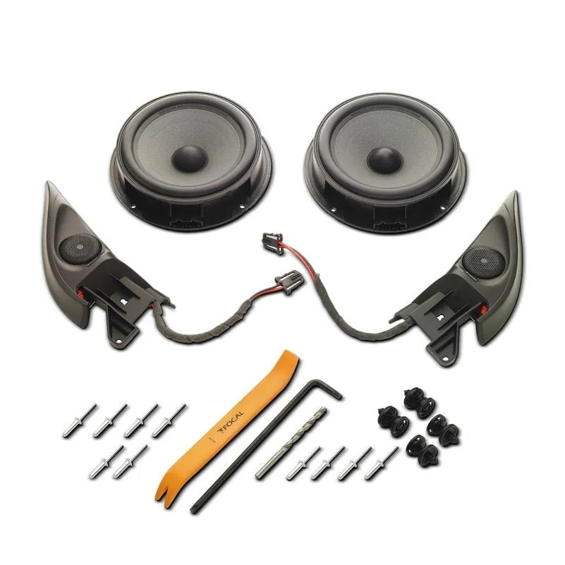 Focal IFVW Golf 6, 150W, komponentiniai garsiakalbiai - garsiakalbiai su tvirtinimo detalėmis ir įrankiais