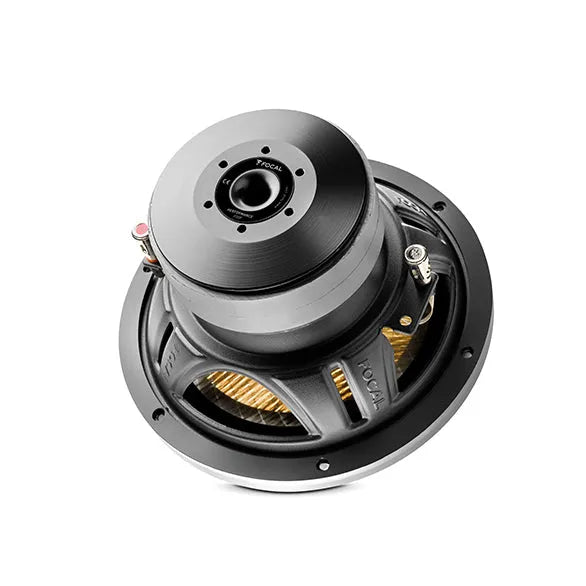 Focal P 20 FE, žemų dažnių garsiakalbis 500W (FLAX EVO) - Garsiakalbio galinė dalis su jungtimis