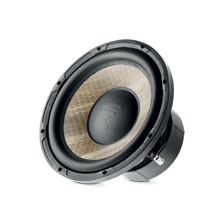 Focal P 25 FE, žemų dažnių garsiakalbis 600W (FLAX EVO) - Garsiakalbio membrana su logotipu ir tekstūra
