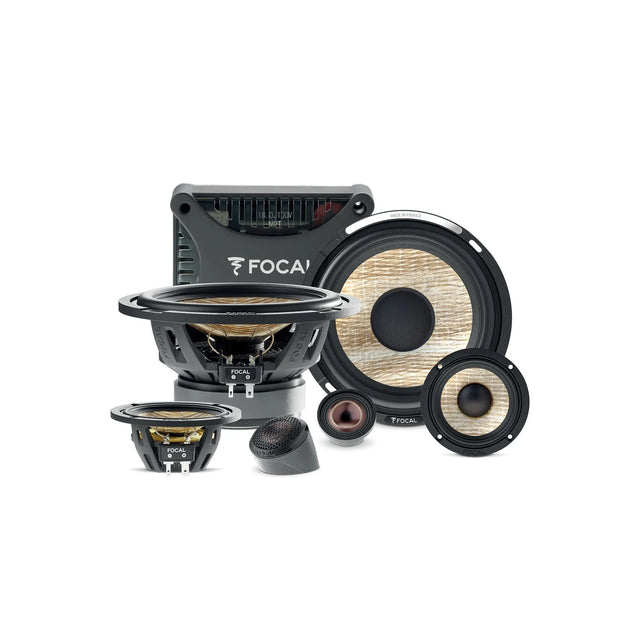 Focal PS 165 F3E, 3-jų juostų komponentiniai garsiakalbiai (FLAX EVO)
