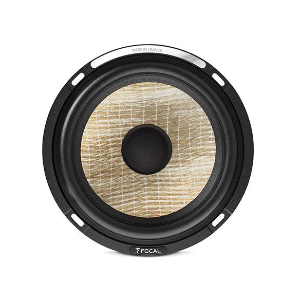 Focal PS 165 FE, komponentiniai garsiakalbiai 140W (FLAX EVO) - Lininis kūgis su tinkleliu ir užrašas "Made in France