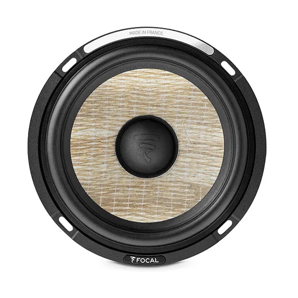 Focal PS 165 FSE, komponentiniai garsiakalbiai 120W (FLAX EVO) - Lininis kūgis su tekstūra ir logotipu