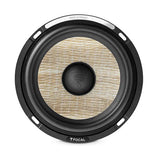 Focal PS 165 FSE, komponentiniai garsiakalbiai 120W (FLAX EVO) - Lininis kūgis su tekstūra ir logotipu