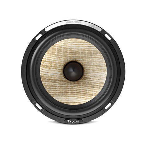Focal PS 165 FXE, komponentiniai garsiakalbiai 160W (FLAX EVO) - Lininis kūgis ir užrašas "Made in France