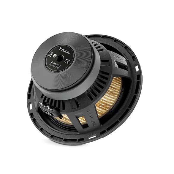 Focal PS 165 FXE, komponentiniai garsiakalbiai 160W (FLAX EVO) - Garsiakalbio galinė dalis su žymėjimu