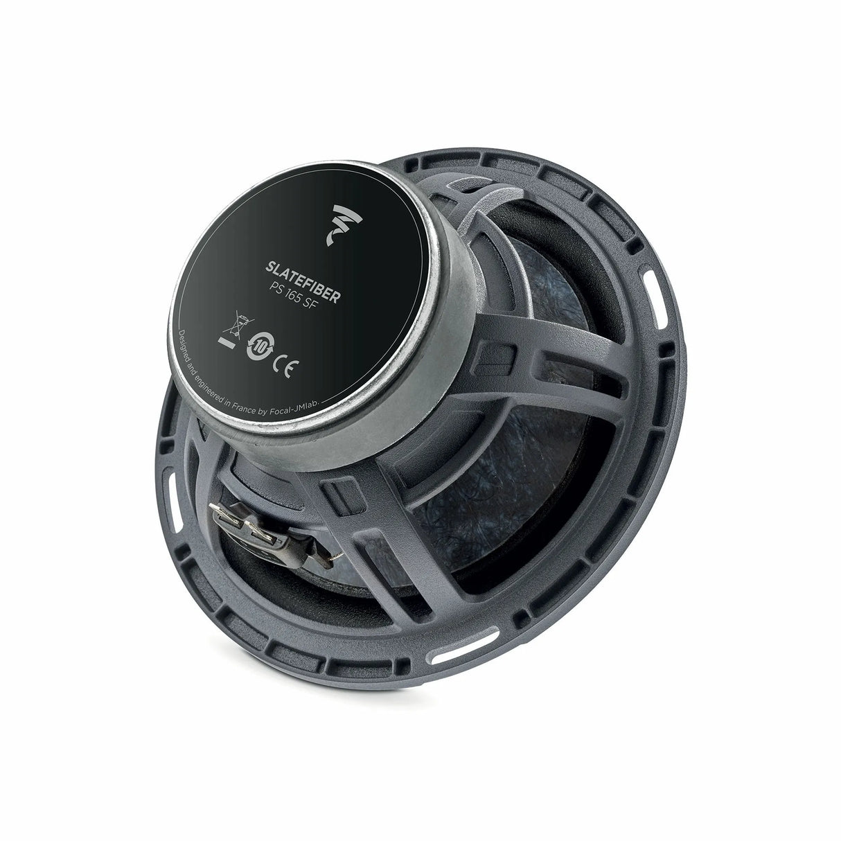 Focal PS 165 SF, komponentiniai garsiakalbiai 160W (SLATEFIBER) - garsiakalbio galinė dalis su logotipu