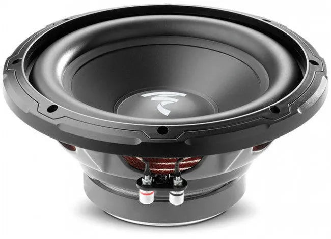 Focal RSB-250, automobilinis žemų dažnių garsiakalbis - Garsiakalbio jungtys ir vidinė konstrukcija
