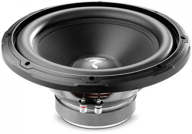 Focal RSB-300, automobilinis žemų dažnių garsiakalbis - garsiakalbio jungtys ir magnetas iš apačios
