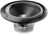 Focal RSB-300, automobilinis žemų dažnių garsiakalbis - garsiakalbio jungtys ir magnetas iš apačios