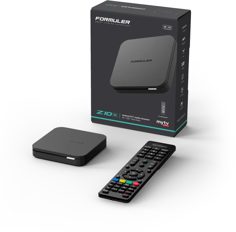 Formuler Z10 SE, 4K Android OTT media grotuvas