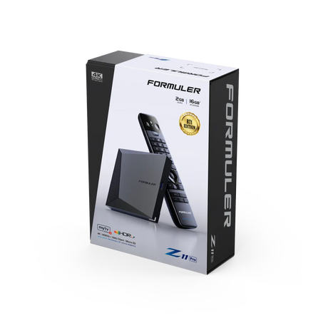 Formuler Z11 Pro BT1 EDITION, 4K Android OTT media grotuvas MOL3 su BT NV pultu