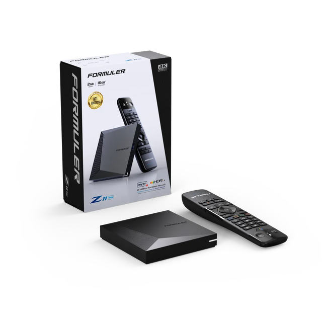 Formuler Z11 Pro BT1 EDITION, 4K Android OTT media grotuvas MOL3 su BT NV pultu