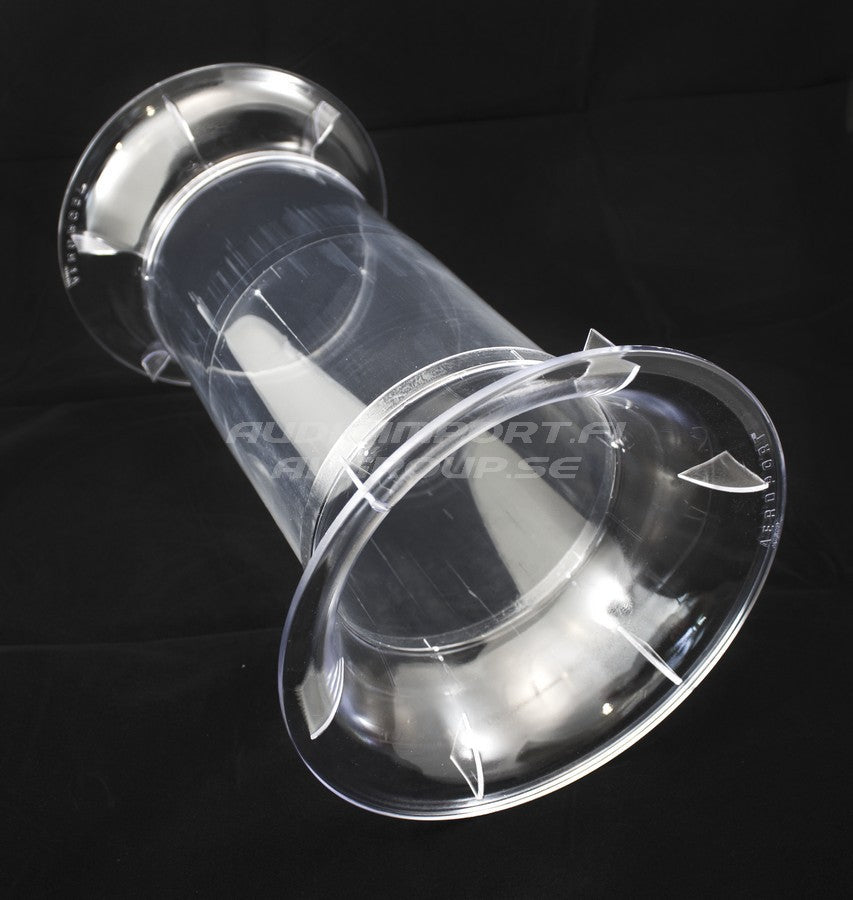 Frovena Aeroport 6″ CLEAR - Skaidrus vamzdis su išplatėjančiais galais