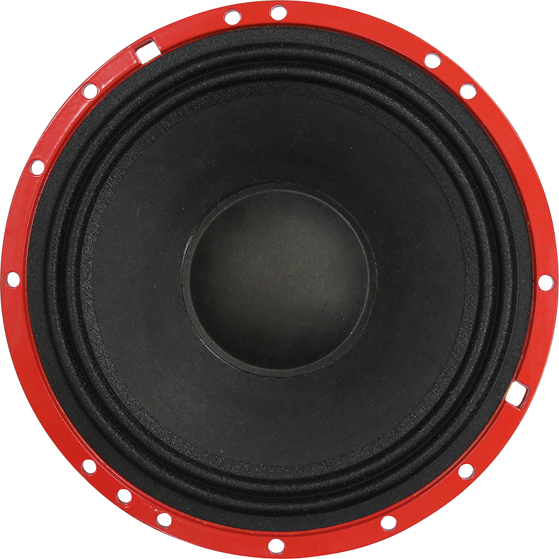 GROUND ZERO GZCM 6.5N-PROX - Raudonas metalinis rėmas su skylutėmis