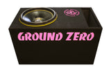 GZIB 3800SPL PINK - Rožiniai užrašai "GROUND ZERO" ir "SPL