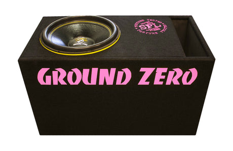 GZIB 3800SPL PINK - Rožiniai užrašai "GROUND ZERO" ir "SPL
