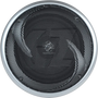 Ground-Zero GZIC 400FX, automibilinė komponentinių garsiakalbių sistema (montavimo gylis tik 30 mm)- grotelės