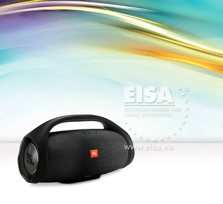 Galinga belaidė garso kolonėlė JBL BoomBox su integruotu stiprintuvu, Bluetooth, atspari vandeniui