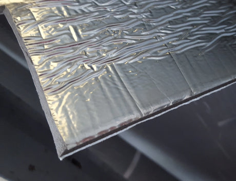 Garsą sugerianti medžiaga DUCT 6AL iš pūstos gumos su Folija, 6mm