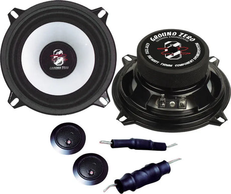 Garsiakalbiai Ground Zero GZIC 525X, 140W, komponentiniai, 2-jų juostų