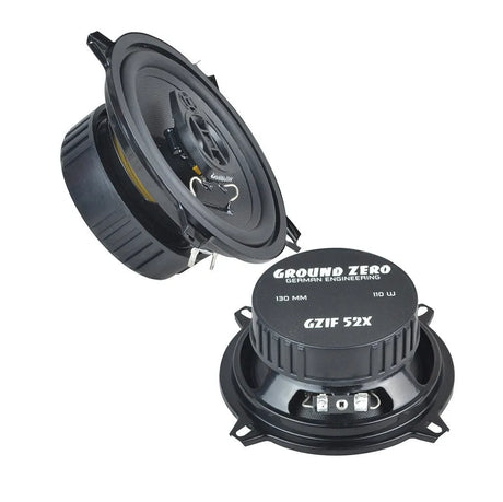 Garsiakalbiai Ground Zero GZIF 52X, 110W, koaksialiniai, 13cm, 2-jų juostų