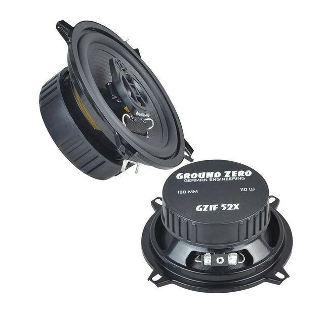 Garsiakalbiai Ground Zero GZIF 52X, 110W, koaksialiniai, 13cm, 2-jų juostų