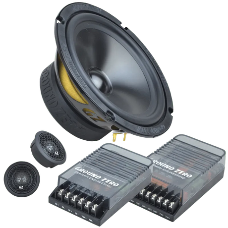 Garsiakalbiai Ground Zero GZRC 165.2SQ, 16.5 cm, komponentai, 190W, 2-