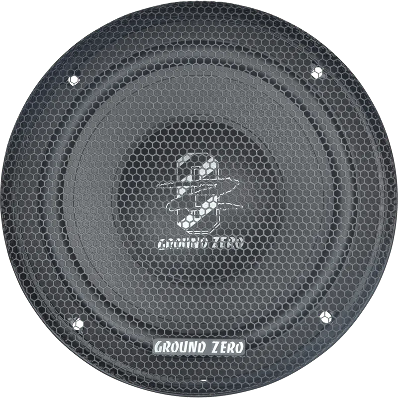 Garsiakalbiai Ground Zero GZRC 200NEO-IV, 20 cm, komponentai, 190W, 2- - Garsiakalbio apsauginis tinklelis su logotipu