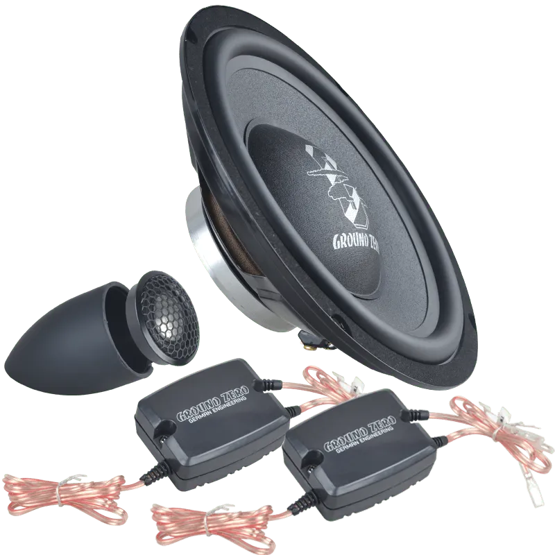 Garsiakalbiai Ground Zero GZRC 200NEO-IV, 20 cm, komponentai, 190W, 2-
