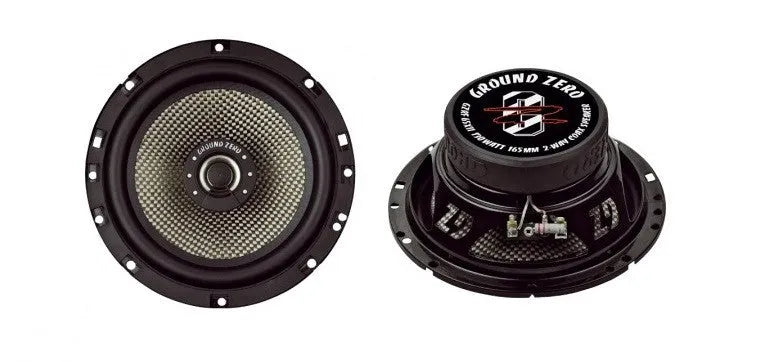 Garsiakalbiai Ground Zero GZRF 65X, 120W, koaksialiniai, 2-jų juostų
